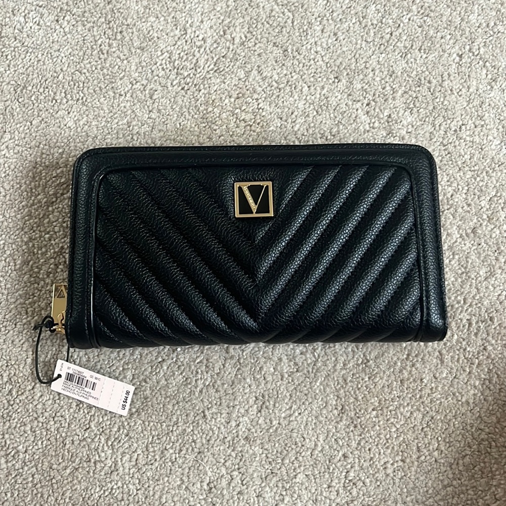 Black Victoria Secret Wallet New with Tags